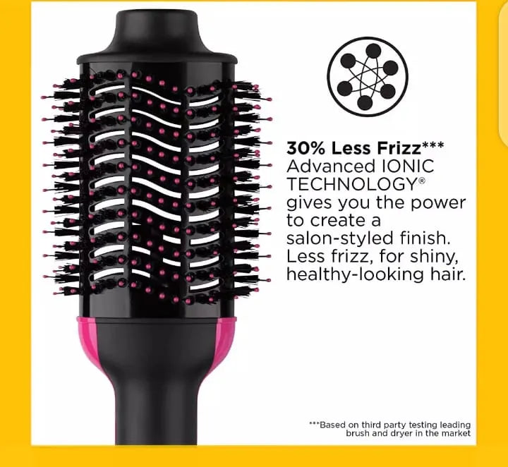 One Step Hair Dryer and Volumizer for Women – 3 in 1 Hair Styler | Hot Air Brush | Blow Dryer Brush | Hair Straightener and Curler | Hair Dryer Brush for Girls | Hair Straightener Comb