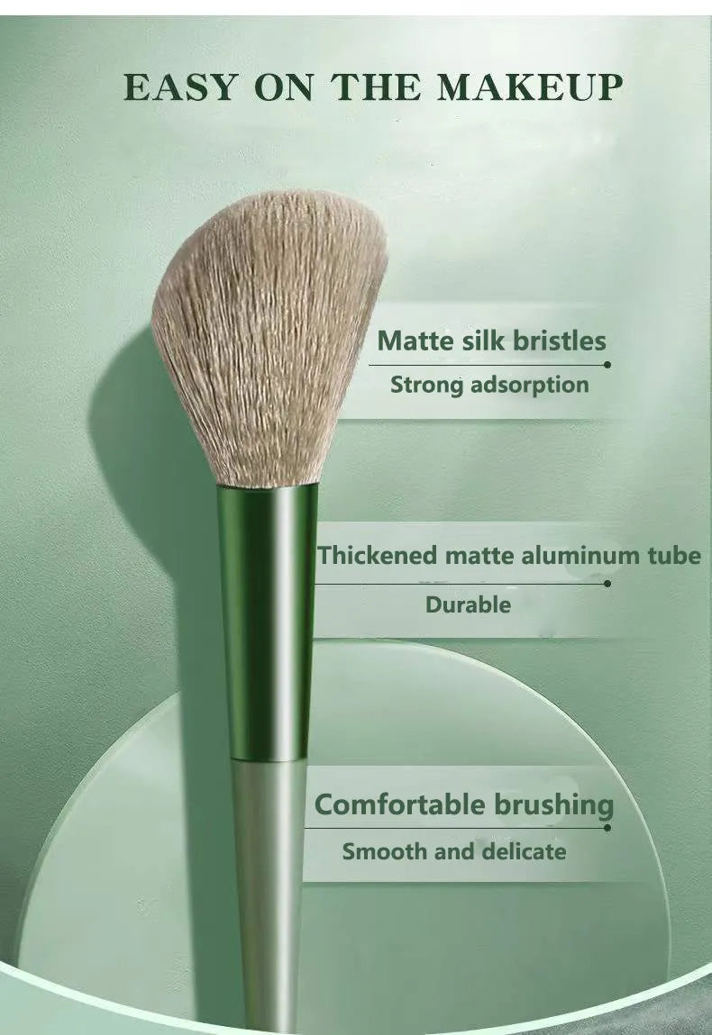 WANTER 13 Pcs Makeup Brushes Set Soft hair Loose Powder Eyeshadow Concealer Contour Eyeliner Brush Foundation Makeup Brush Beauty Cosmetic tools
