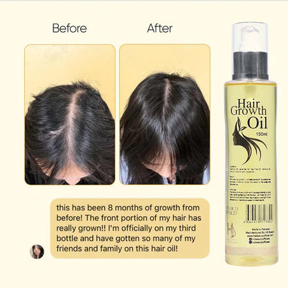 7 in 1 Hair Nourishing Oil for Damaged Hair – Hair Regrowth, Shine Booster & Scalp Strengthening Treatment