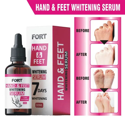 Fort Hand and Feet Whitening Serum / Lightening & Whitening Skin Care Serum 30ml