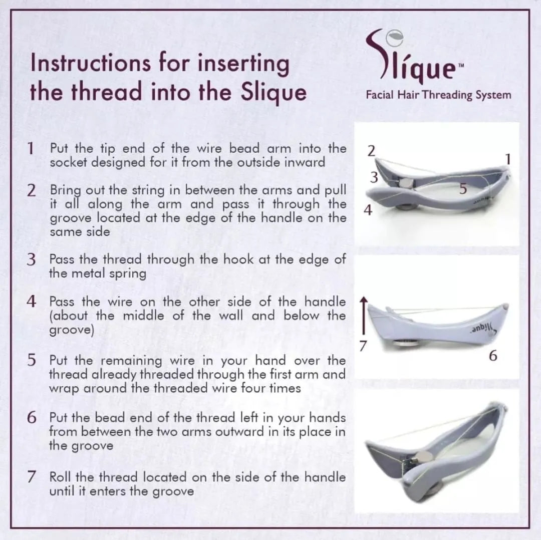 New Painless hair Removal Machine Slique Hair Threading Machine Sildne Face Hair Threading Tweezer Facial Epilator hair Shaver Spring Carved Face Carver Defeatherer Cheek Eyebrow DIY Beauty Tool Facial Hair Removal Tool facial Hair Threading At Home