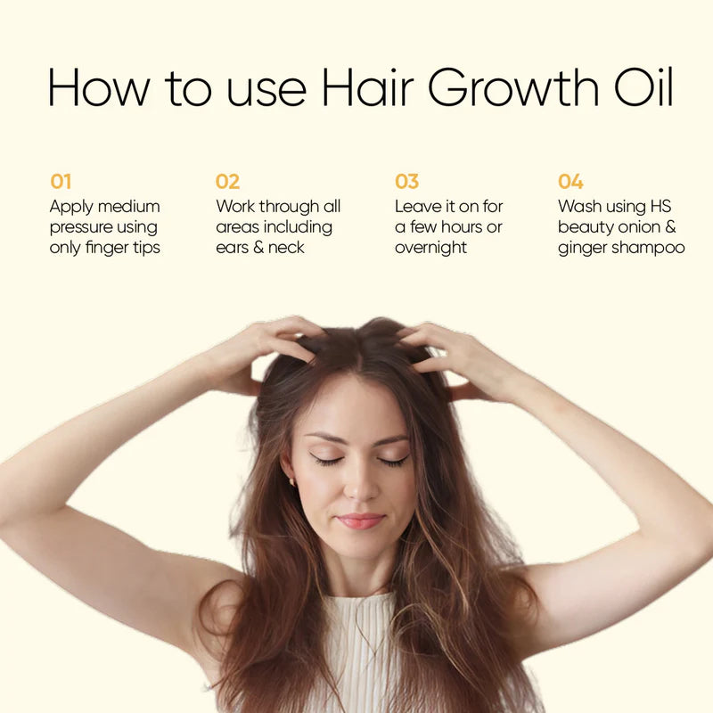 7 in 1 Hair Nourishing Oil for Damaged Hair – Hair Regrowth, Shine Booster & Scalp Strengthening Treatment