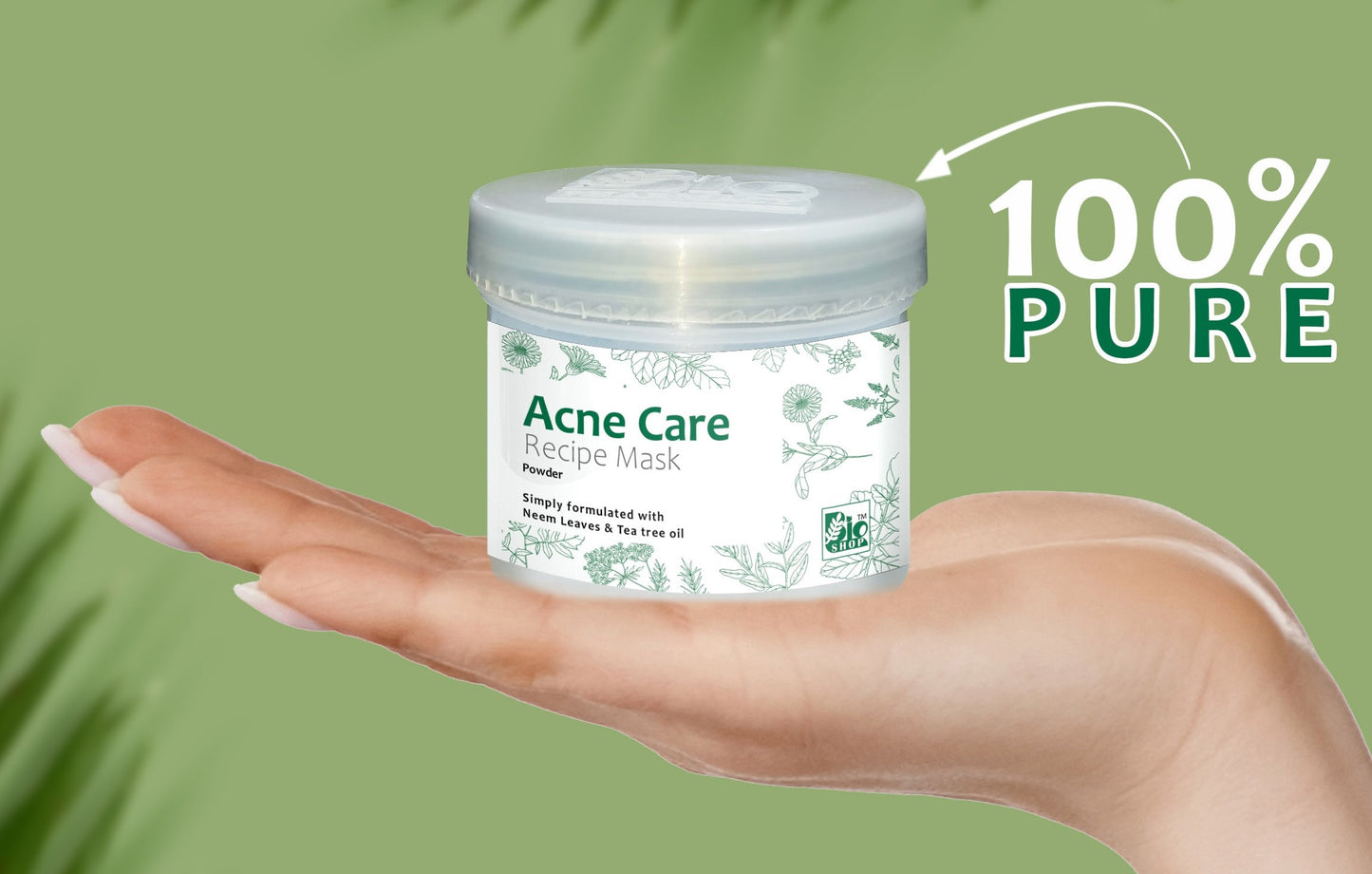 Bio Shop™ Organic Acne Skin Care Mask Powder